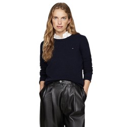 Γυναικείο Πουλόβερ Μπλε WW0WW44161-DW5 Tommy Hilfiger