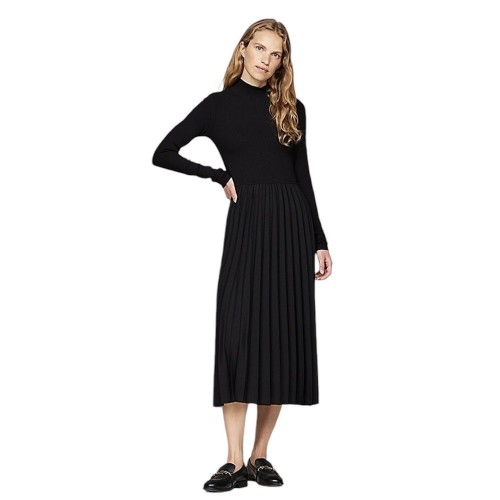 Γυναικείο Φόρεμα Μαύρο WW0WW44176-BDS Tommy Hilfiger