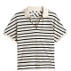 TOMMY HILFIGER</br>Γυναικεία Μπλούζα Εκρού/Μπλε Lyosell Open-nk Relaxed Polo Ss WW0WW44512-0FC Tommy Hilfiger TOMMY HILFIGER</br>Γυναικεία Μπλούζα Εκρού/Μπλε Lyosell Open-nk Relaxed Polo Ss WW0WW44512-0FC Tommy Hilfiger