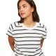 TOMMY HILFIGER</br>Γυναικείο T-shirt Εκρού/Μπλε Relaxed Modern Cody Cap Sleeve WW0WW44544-0BF Tommy Hilfiger TOMMY HILFIGER</br>Γυναικείο T-shirt Εκρού/Μπλε Relaxed Modern Cody Cap Sleeve WW0WW44544-0BF Tommy Hilfiger