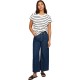 TOMMY HILFIGER</br>Γυναικείο T-shirt Εκρού/Μπλε Relaxed Modern Cody Cap Sleeve WW0WW44544-0BF Tommy Hilfiger TOMMY HILFIGER</br>Γυναικείο T-shirt Εκρού/Μπλε Relaxed Modern Cody Cap Sleeve WW0WW44544-0BF Tommy Hilfiger