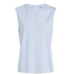 Γυναικεία Μπλούζα Λευκό/Γαλάζιο Regular WW0WW44554-OFF Tommy Hilfiger