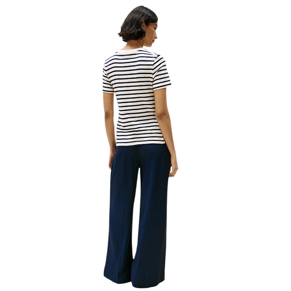 TOMMY HILFIGER</br>Γυναικεία Μπλούζα Εκρού/Μπλε Knot Boat-nk Ss Tee WW0WW44559-0FC Tommy Hilfiger TOMMY HILFIGER</br>Γυναικεία Μπλούζα Εκρού/Μπλε Knot Boat-nk Ss Tee WW0WW44559-0FC Tommy Hilfiger