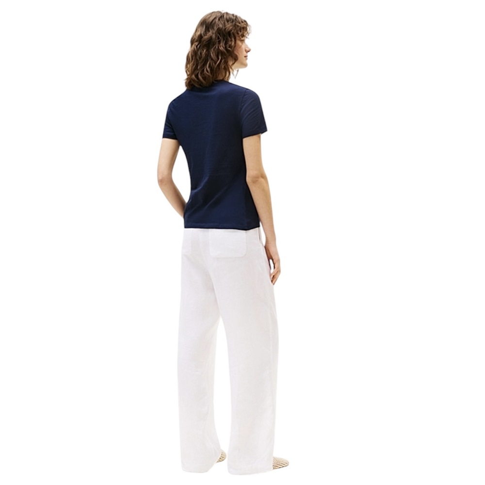 TOMMY HILFIGER</br>Γυναικεία Μπλούζα Μπλε Knot Boat-nk Ss Tee WW0WW44559-C1G Tommy Hilfiger TOMMY HILFIGER</br>Γυναικεία Μπλούζα Μπλε Knot Boat-nk Ss Tee WW0WW44559-C1G Tommy Hilfiger