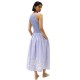 TOMMY HILFIGER</br>Γυναικείο Φόρεμα Γαλάζιο/Λευκό Broderie Anglaise N\s Long WW0WW44652-0Y9 Tommy Hilfiger TOMMY HILFIGER</br>Γυναικείο Φόρεμα Γαλάζιο/Λευκό Broderie Anglaise N\s Long WW0WW44652-0Y9 Tommy Hilfiger