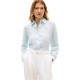 TOMMY HILFIGER</br>Tommy Hilfiger WW0WW44679-CYR Γυναικείο Πουκάμισο Σιέλ Ess Linen Shirt
