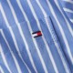 TOMMY HILFIGER</br>Γυναικείο Πουκάμισο Γαλάζιο/Λευκό Poplin Boxy Short S/s Shirt WW0WW44717-0YA Tommy Hilfiger TOMMY HILFIGER</br>Γυναικείο Πουκάμισο Γαλάζιο/Λευκό Poplin Boxy Short S/s Shirt WW0WW44717-0YA Tommy Hilfiger