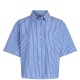 TOMMY HILFIGER</br>Γυναικείο Πουκάμισο Γαλάζιο/Λευκό Poplin Boxy Short S/s Shirt WW0WW44717-0YA Tommy Hilfiger TOMMY HILFIGER</br>Γυναικείο Πουκάμισο Γαλάζιο/Λευκό Poplin Boxy Short S/s Shirt WW0WW44717-0YA Tommy Hilfiger