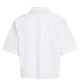 TOMMY HILFIGER</br>Γυναικείο Πουκάμισο Λευκό Poplin Boxy Short S/s Shirt WW0WW44717-YCF Tommy Hilfiger TOMMY HILFIGER</br>Γυναικείο Πουκάμισο Λευκό Poplin Boxy Short S/s Shirt WW0WW44717-YCF Tommy Hilfiger