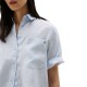 TOMMY HILFIGER</br>Γυναικείο Πουκάμισο Σιέλ Relaxed Fit Short Sleeve Linen Shirt WW0WW44720-C10 Tommy Hilfiger TOMMY HILFIGER</br>Γυναικείο Πουκάμισο Σιέλ Relaxed Fit Short Sleeve Linen Shirt WW0WW44720-C10 Tommy Hilfiger