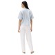 TOMMY HILFIGER</br>Γυναικείο Πουκάμισο Σιέλ Relaxed Fit Short Sleeve Linen Shirt WW0WW44720-C10 Tommy Hilfiger TOMMY HILFIGER</br>Γυναικείο Πουκάμισο Σιέλ Relaxed Fit Short Sleeve Linen Shirt WW0WW44720-C10 Tommy Hilfiger