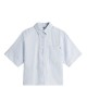 TOMMY HILFIGER</br>Γυναικείο Πουκάμισο Σιέλ Relaxed Fit Short Sleeve Linen Shirt WW0WW44720-C10 Tommy Hilfiger TOMMY HILFIGER</br>Γυναικείο Πουκάμισο Σιέλ Relaxed Fit Short Sleeve Linen Shirt WW0WW44720-C10 Tommy Hilfiger