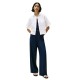 TOMMY HILFIGER</br>Γυναικείο Πουκάμισο Λευκό Relaxed Fit Short Sleeve Linen Shirt WW0WW44720-YCF Tommy Hilfiger TOMMY HILFIGER</br>Γυναικείο Πουκάμισο Λευκό Relaxed Fit Short Sleeve Linen Shirt WW0WW44720-YCF Tommy Hilfiger