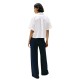 TOMMY HILFIGER</br>Γυναικείο Πουκάμισο Λευκό Relaxed Fit Short Sleeve Linen Shirt WW0WW44720-YCF Tommy Hilfiger TOMMY HILFIGER</br>Γυναικείο Πουκάμισο Λευκό Relaxed Fit Short Sleeve Linen Shirt WW0WW44720-YCF Tommy Hilfiger