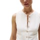 TOMMY HILFIGER</br>Γυναικείο Γιλέκο Εκρού Linen Mix Slim Waistcoast Top WW0WW44752-Z00 Tommy Hilfiger TOMMY HILFIGER</br>Γυναικείο Γιλέκο Εκρού Linen Mix Slim Waistcoast Top WW0WW44752-Z00 Tommy Hilfiger