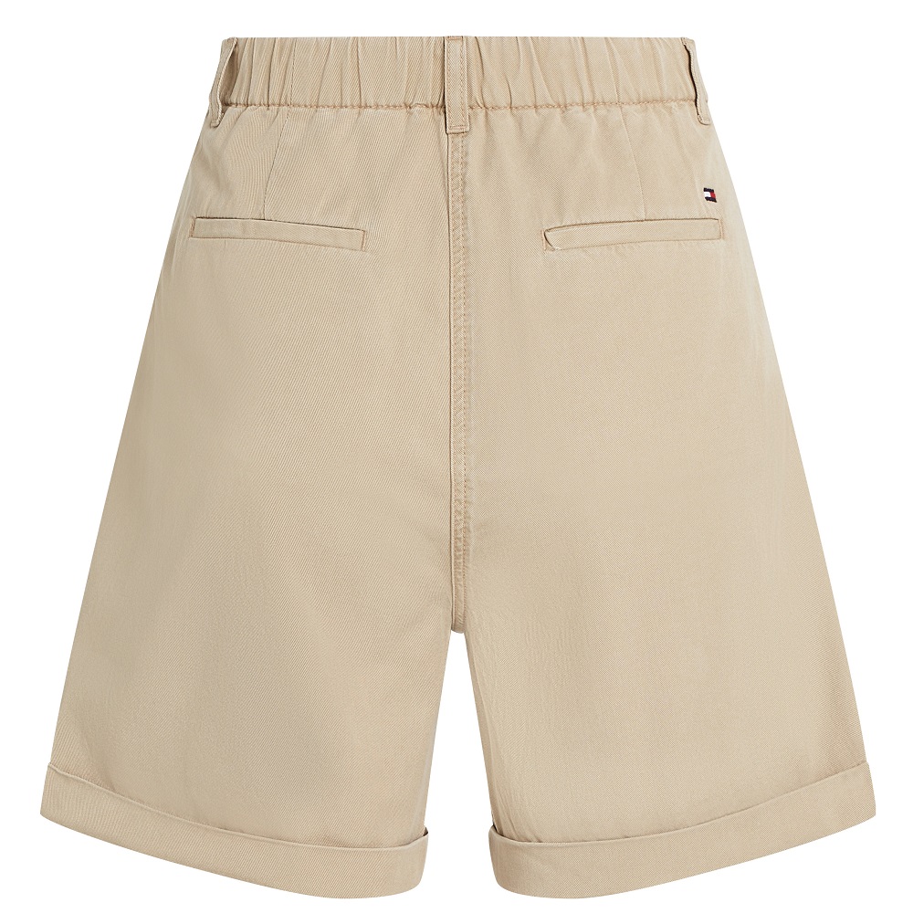 TOMMY HILFIGER</br>Γυναικεία Βερμούδα Μπεζ Chino WW0WW44762-AEG Tommy Hilfiger TOMMY HILFIGER</br>Γυναικεία Βερμούδα Μπεζ Chino WW0WW44762-AEG Tommy Hilfiger