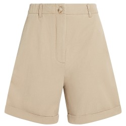 Γυναικεία Βερμούδα Μπεζ Chino WW0WW44762-AEG Tommy Hilfiger