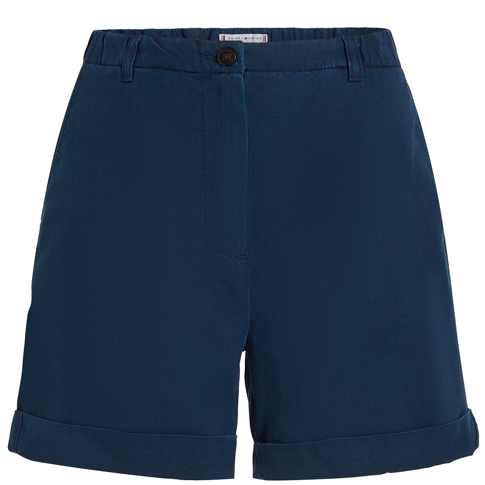 TOMMY HILFIGER</br>Γυναικεία Βερμούδα Μπλε Chino WW0WW44762-C1G Tommy Hilfiger TOMMY HILFIGER</br>Γυναικεία Βερμούδα Μπλε Chino WW0WW44762-C1G Tommy Hilfiger