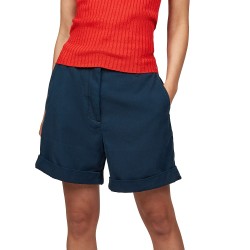 Γυναικεία Βερμούδα Μπλε Chino WW0WW44762-C1G Tommy Hilfiger