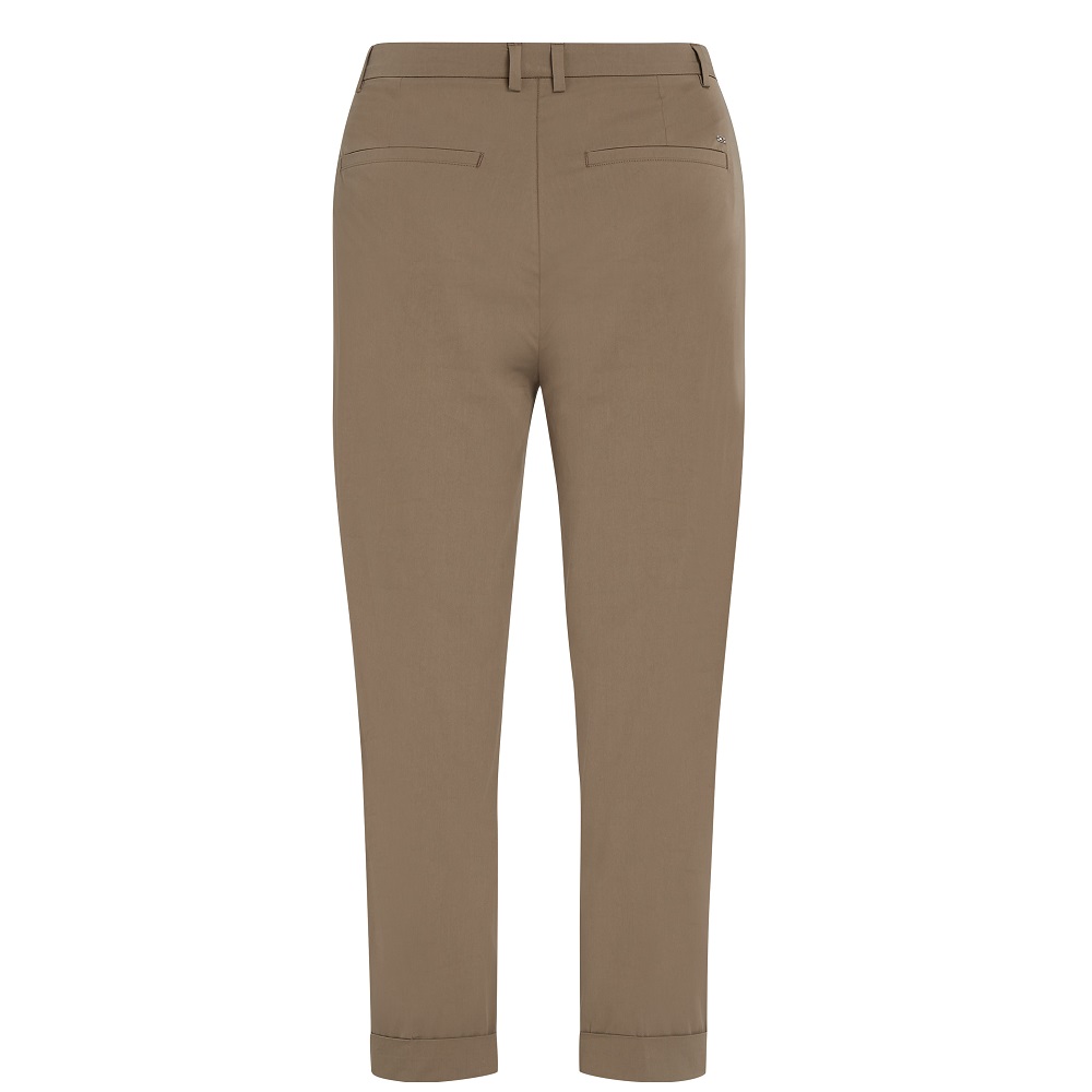TOMMY HILFIGER</br>Γυναικείο Παντελόνι Καφέ Light Co Slim Chino WW0WW44785-GW9 Tommy Hilfiger TOMMY HILFIGER</br>Γυναικείο Παντελόνι Καφέ Light Co Slim Chino WW0WW44785-GW9 Tommy Hilfiger
