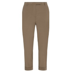 Γυναικείο Παντελόνι Καφέ Light Co Slim Chino WW0WW44785-GW9 Tommy Hilfiger