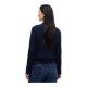 TOMMY HILFIGER</br>Tommy Hilfiger Co Cable C-nk Ls Sweater WW0WW44993-C1G Γυναικείο Πουλόβερ Μπλε TOMMY HILFIGER</br>Tommy Hilfiger Co Cable C-nk Ls Sweater WW0WW44993-C1G Γυναικείο Πουλόβερ Μπλε