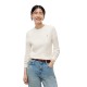 TOMMY HILFIGER</br>Tommy Hilfiger Co Cable C-nk Ls Sweater WW0WW44993-Z00 Γυναικείο Πουλόβερ Εκρού TOMMY HILFIGER</br>Tommy Hilfiger Co Cable C-nk Ls Sweater WW0WW44993-Z00 Γυναικείο Πουλόβερ Εκρού