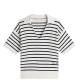 TOMMY HILFIGER</br>Γυναικείο Πουλόβερ Πόλο Εκρού/Μπλε WW0WW45400-0FB Tommy HIlfiger TOMMY HILFIGER</br>Γυναικείο Πουλόβερ Πόλο Εκρού/Μπλε WW0WW45400-0FB Tommy HIlfiger