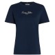 TOMMY HILFIGER</br>Γυναικείο T-shirt Μπλε Regular WW0WW45428-C1G Tommy Hilfiger TOMMY HILFIGER</br>Γυναικείο T-shirt Μπλε Regular WW0WW45428-C1G Tommy Hilfiger