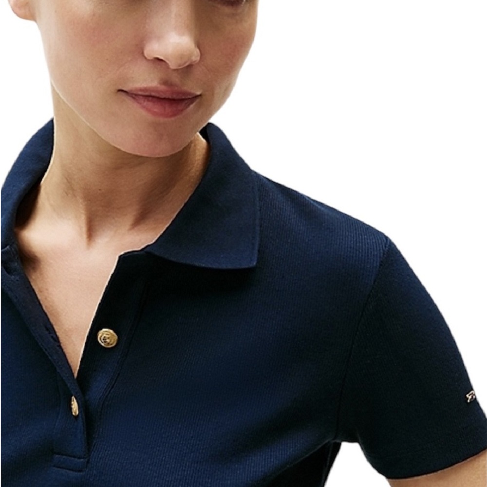 TOMMY HILFIGER</br>Γυναικεία Μπλούζα Πόλο Μπλε WW0WW45436-C1G Tommy Hilfiger TOMMY HILFIGER</br>Γυναικεία Μπλούζα Πόλο Μπλε WW0WW45436-C1G Tommy Hilfiger