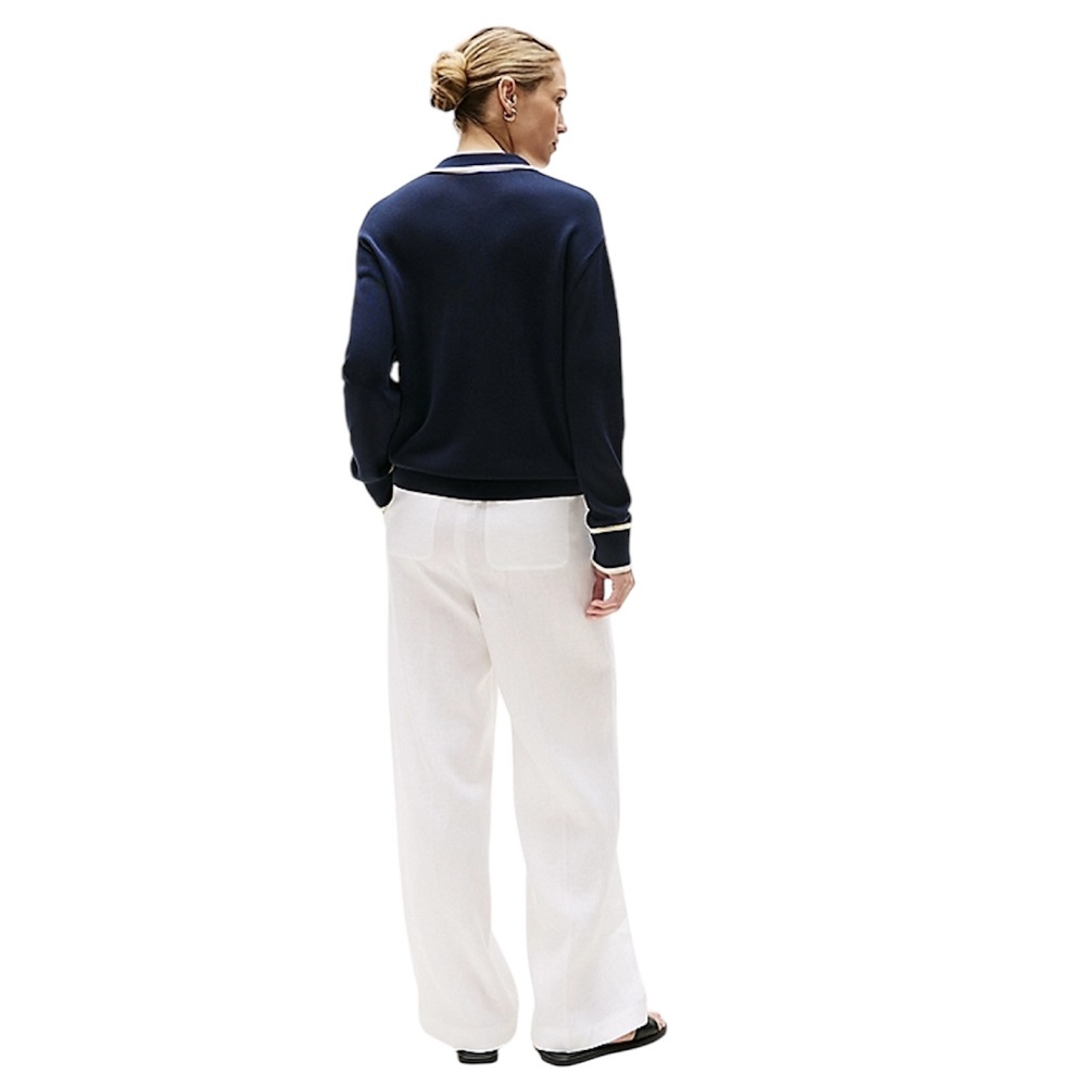 TOMMY HILFIGER</br>Γυναικείο Πουλόβερ Πόλο Μπλε WW0WW45483-C1G Tommy Hilfiger TOMMY HILFIGER</br>Γυναικείο Πουλόβερ Πόλο Μπλε WW0WW45483-C1G Tommy Hilfiger