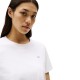 TOMMY HILFIGER</br>Γυναικείο T-shirt Λευκό Reg Contrast Flag Ss Tee WW0WW45522-YCF Tommy Hilfiger TOMMY HILFIGER</br>Γυναικείο T-shirt Λευκό Reg Contrast Flag Ss Tee WW0WW45522-YCF Tommy Hilfiger
