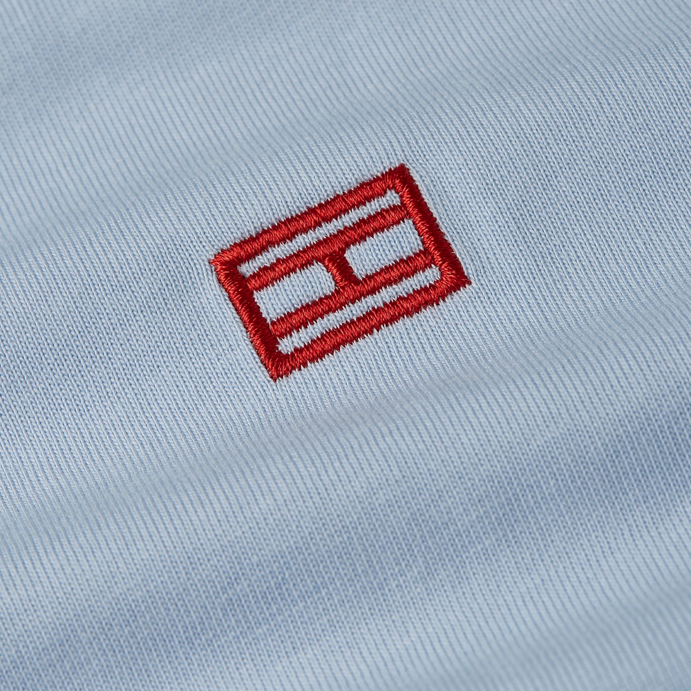 TOMMY HILFIGER</br>Γυναικείο T-shirt Σιέλ Reg Contrast Flag Ss Tee WW0WW45522-C10 Tommy Hilfiger TOMMY HILFIGER</br>Γυναικείο T-shirt Σιέλ Reg Contrast Flag Ss Tee WW0WW45522-C10 Tommy Hilfiger