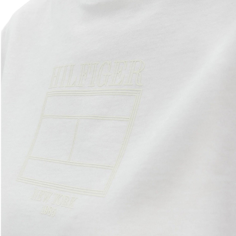 TOMMY HILFIGER</br>Γυναικείο T-shirt Λευκό Relaxed WW0WW45525-YCF Tommy Hilfiger TOMMY HILFIGER</br>Γυναικείο T-shirt Λευκό Relaxed WW0WW45525-YCF Tommy Hilfiger