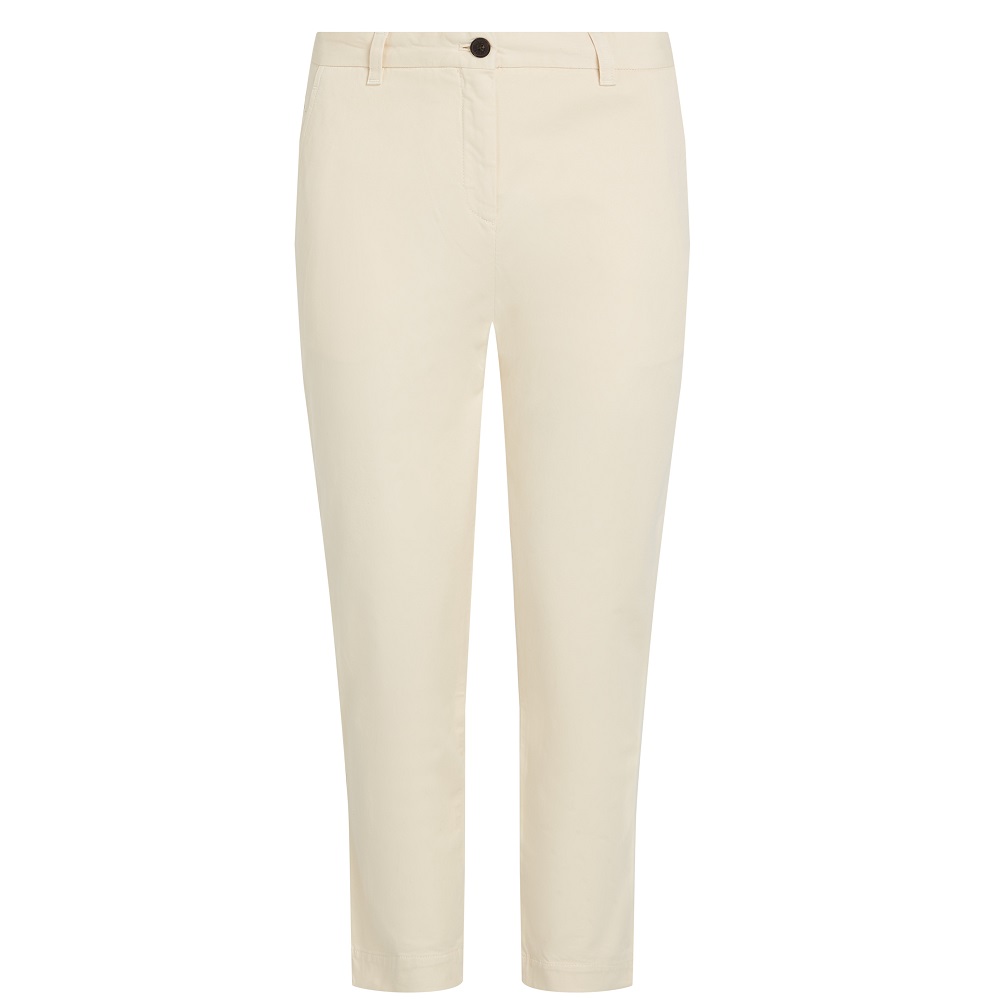 TOMMY HILFIGER</br>Γυναικείο Παντελόνι Εκρού Co Stretch Gmd Slim Chino WW0WW45920-Z00 Tommy Hilfiger TOMMY HILFIGER</br>Γυναικείο Παντελόνι Εκρού Co Stretch Gmd Slim Chino WW0WW45920-Z00 Tommy Hilfiger