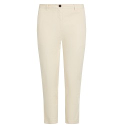 Γυναικείο Παντελόνι Εκρού Co Stretch Gmd Slim Chino WW0WW45920-Z00 Tommy Hilfiger