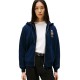 TOMMY HILFIGER</br>Tommy Hilfiger WW0WW46126-C1G Γυναικεία Ζακέτα Μπλε Gold Crest Terry Zip Through