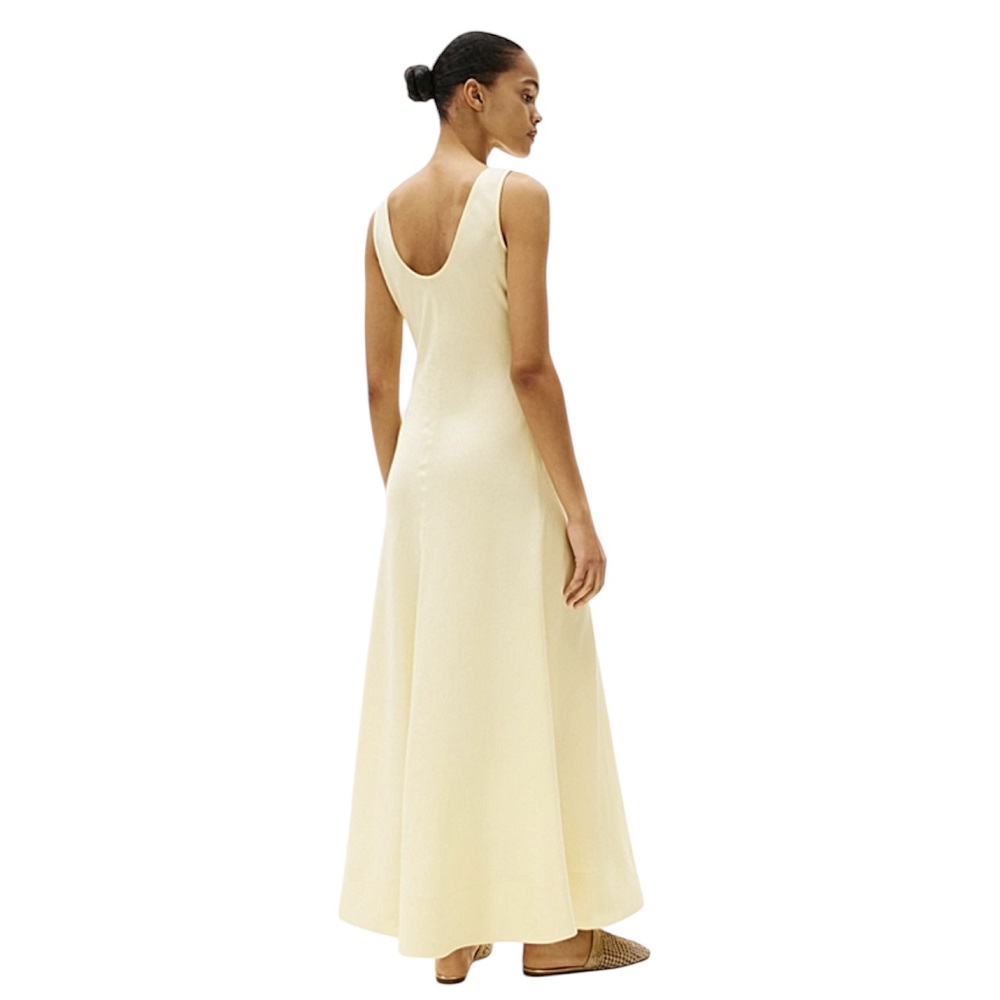 TOMMY HILFIGER</br>Γυναικείο Φόρεμα Κίτρινο Textured Linen Tank Maxi WW0WW46171-ΖΗ0 Tommy Hilfiger TOMMY HILFIGER</br>Γυναικείο Φόρεμα Κίτρινο Textured Linen Tank Maxi WW0WW46171-ΖΗ0 Tommy Hilfiger