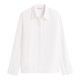 TOMMY HILFIGER</br>Tommy Hilfiger WW0WW46597-YBL Γυναικείο Πουκάμισο Εκρού Soft Vis Ls Regular Shirt