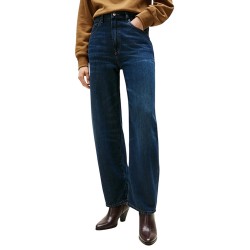 Γυναικείο Παντελόνι Mid Rise Relaxed Barrel Leg Jeans WW0WW46771-1BK Tommy Hilfiger
