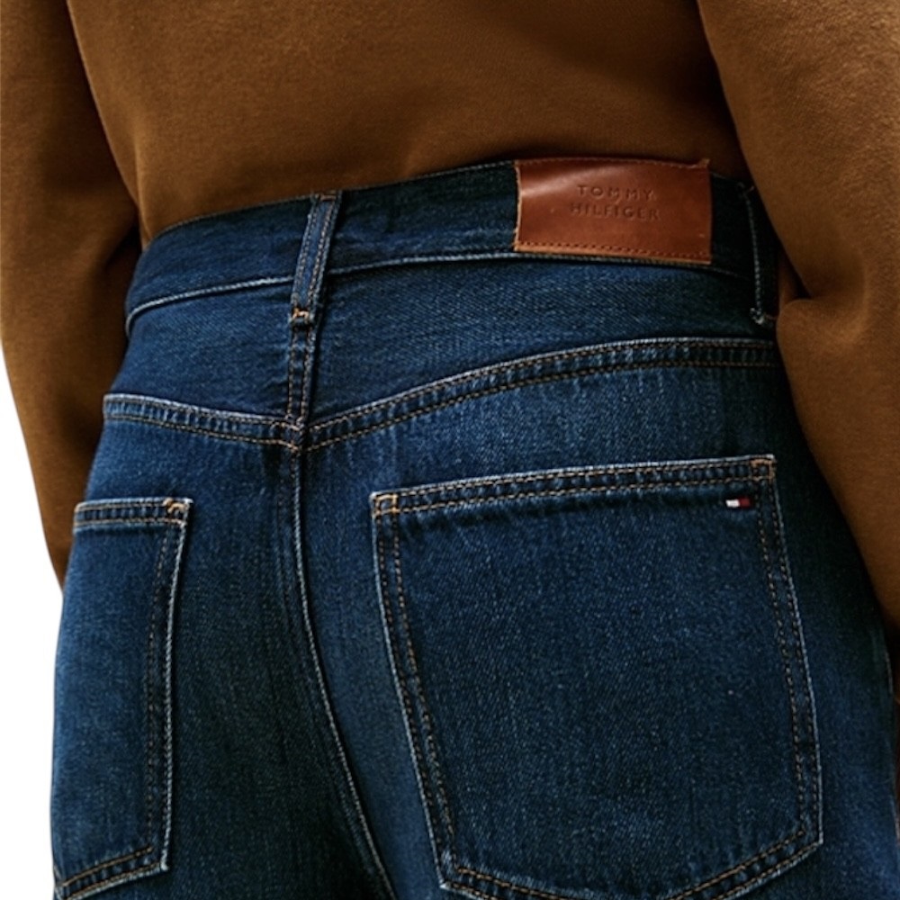 TOMMY HILFIGER</br>Γυναικείο Παντελόνι Mid Rise Relaxed Barrel Leg Jeans WW0WW46771-1BK Tommy Hilfiger TOMMY HILFIGER</br>Γυναικείο Παντελόνι Mid Rise Relaxed Barrel Leg Jeans WW0WW46771-1BK Tommy Hilfiger
