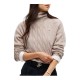 TOMMY HILFIGER</br>Tommy Hilfiger Soft Wool Cable Roll-Nk Ls Swt WW0WW46791-HH0 Γυναικείο Πουλόβερ Μπεζ TOMMY HILFIGER</br>Tommy Hilfiger Soft Wool Cable Roll-Nk Ls Swt WW0WW46791-HH0 Γυναικείο Πουλόβερ Μπεζ
