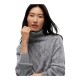 TOMMY HILFIGER</br>Tommy Hilfiger Soft Wool Cable Roll-Nk Ls Swt WW0WW46791-P7D Γυναικείο Πουλόβερ Γκρι TOMMY HILFIGER</br>Tommy Hilfiger Soft Wool Cable Roll-Nk Ls Swt WW0WW46791-P7D Γυναικείο Πουλόβερ Γκρι