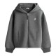 TOMMY HILFIGER</br>Tommy Hilfiger WW0WW46815-P61 Γυναικεία Ζακέτα Γκρι Th Script Interlock Zip Hoodie TOMMY HILFIGER</br>Tommy Hilfiger WW0WW46815-P61 Γυναικεία Ζακέτα Γκρι Th Script Interlock Zip Hoodie