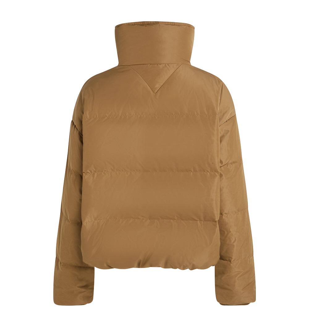 TOMMY HILFIGER</br>Tommy Hilfiger WW0WW47294-GWA Γυναικείο Αδιάβροχο Μπουφάν Κάμελ Crest Mw Down Reg Jacket TOMMY HILFIGER</br>Tommy Hilfiger WW0WW47294-GWA Γυναικείο Αδιάβροχο Μπουφάν Κάμελ Crest Mw Down Reg Jacket