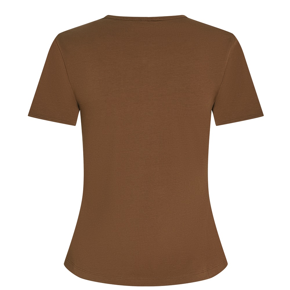 TOMMY HILFIGER</br>Tommy Hilfiger WW0WW47316-GV0 Γυναικείο T-shirt Καφέ Varsity Crest Slim Ss Tee TOMMY HILFIGER</br>Tommy Hilfiger WW0WW47316-GV0 Γυναικείο T-shirt Καφέ Varsity Crest Slim Ss Tee