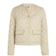 TOMMY HILFIGER</br>Tommy Hilfiger WW0WW47449-RBV Γυναικείο Καπιτονέ Μπουφάν Μπεζ G/Button Quilted Reg Lady Jacket