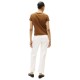 TOMMY HILFIGER</br>Γυναικείο T-shirt Κάμελ Classic Script Reg Ss Tee WW0WW47460-GWP Tommy Hilfiger TOMMY HILFIGER</br>Γυναικείο T-shirt Κάμελ Classic Script Reg Ss Tee WW0WW47460-GWP Tommy Hilfiger