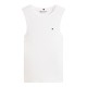 TOMMY HILFIGER</br>Tommy Hilfiger WW0WW47806-AEF Γυναικείο T-shirt Εκρού Slim Cody C-nk Tank Top
