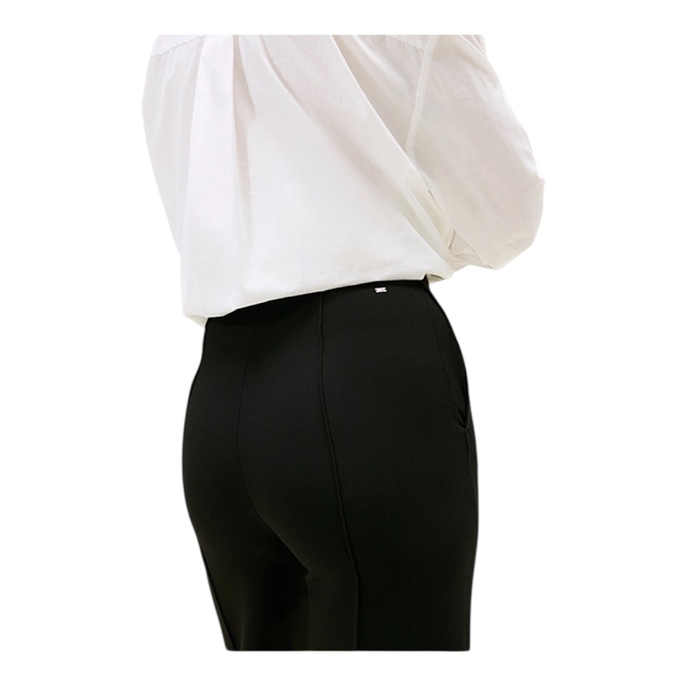 TOMMY HILFIGER</br>Tommy Hilfiger WW0WW48406-BDS Γυναικείο Παντελόνι Μαύρο Relaxed Wide Leg Trousers TOMMY HILFIGER</br>Tommy Hilfiger WW0WW48406-BDS Γυναικείο Παντελόνι Μαύρο Relaxed Wide Leg Trousers